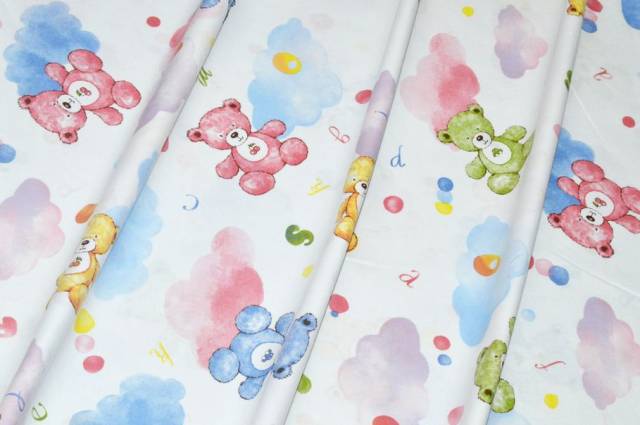 Vendita on line tessuto cotone orsetto 165 - prodotti
