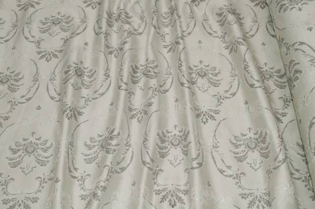 Vendita on line jacquard lurex argento 4867 - ispirazioni tessuti natalizi