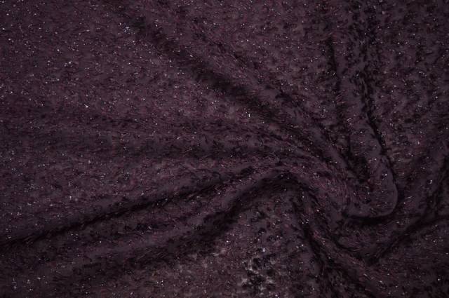 Vendita on line vual bordeaux scuro con fili lurex - tessuti abbigliamento