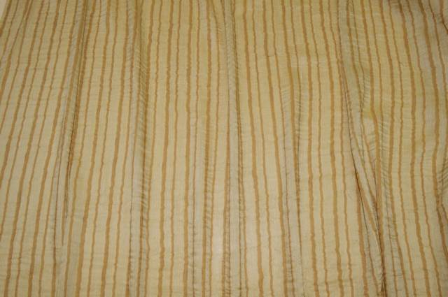 Vendita on line tessuto tenda effetto stropicciato beige/arancio - prodotti