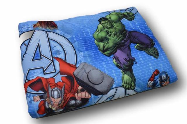Vendita on line copriletto trapuntato singolo avengers - biancheria per la casa