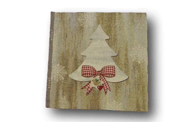 Vendita on line gobelin natale fantasia 93 misura cm 47x47 - tessuti arredo casa gobelin cuscini 47x47 natalizi