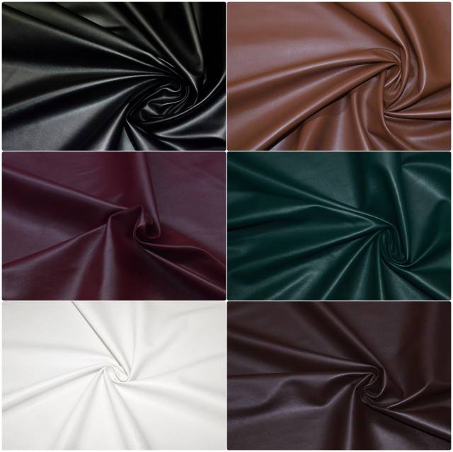 Vendita on line tessuto ecopelle colori vari - prodotti tessuti abbigliamento
