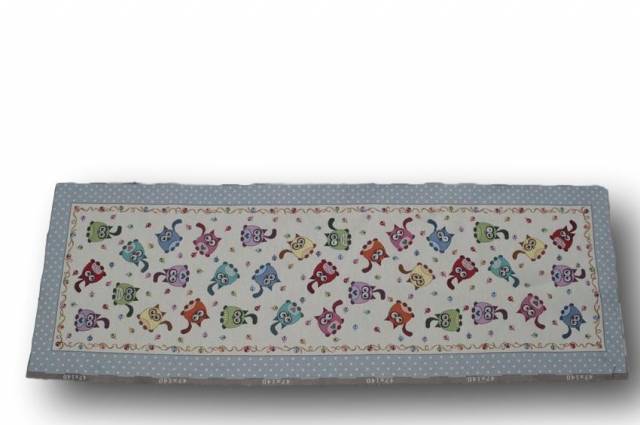 Vendita on line gobelin fantasia gatti 9840 runner cm 47x140 - tessuti arredo casa gobelin