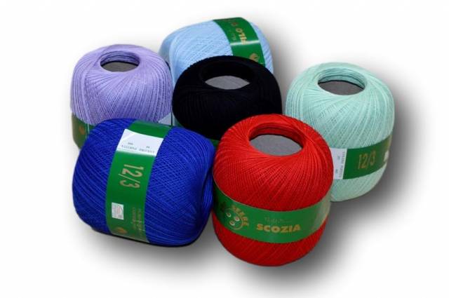 Vendita on line gomitoli cotone colorati 100g tit. 12 - mercerie e accessori cucito gomitoli lana e cotone