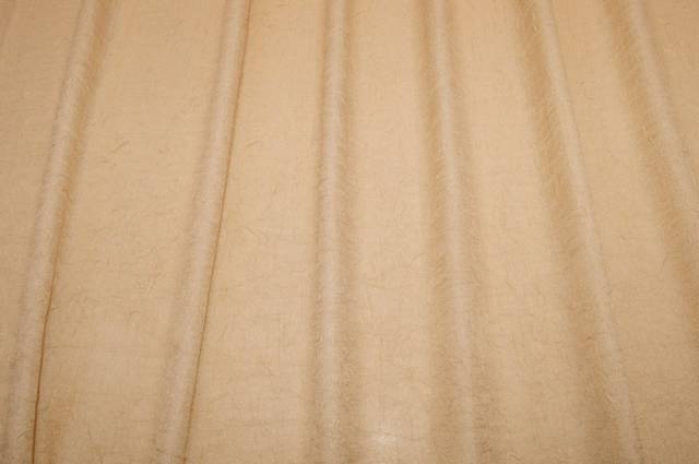 Vendita on line tessuto tenda stropicciato beige - tessuti per