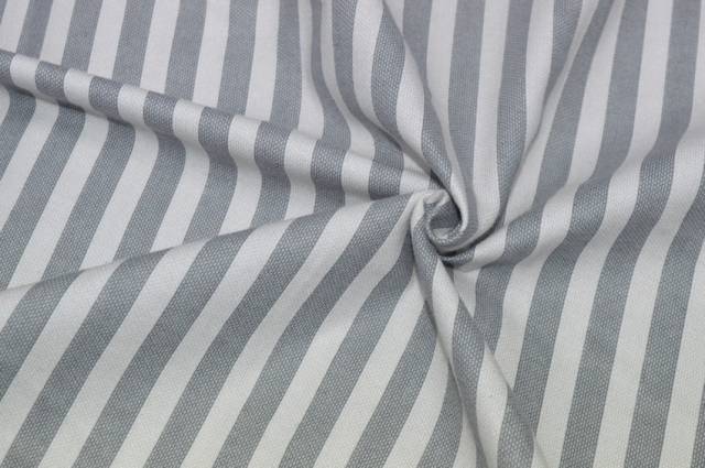 Vendita on line tessuto flanella cotone riga grigia - tessuti arredo casa lenzuola metraggio