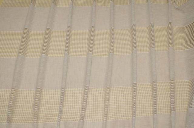 Tessuto per tende ignifugo - beige Alt.330 cm