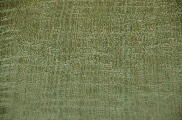 Vendita on line tessuto tenda stropicciato oro/verde - prodotti