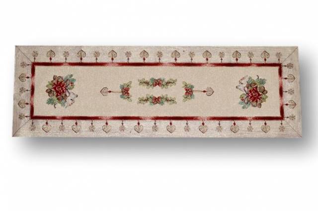 Vendita on line gobelin natale fantasia 11537 runner cm 47x140 - ispirazioni tessuti natalizi gobelin