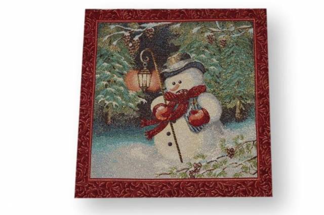 Vendita on line gobelin natale fantasia 11541 misura cm 47x47 - ispirazioni tessuti natalizi gobelin