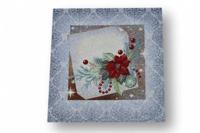 Vendita on line gobelin natale fantasia 11546 misura cm 47x47 - ispirazioni tessuti natalizi gobelin