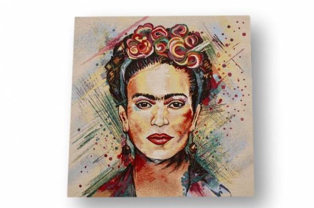 Vendita on line gobelin fantasia frida multicolor 11557 misura cm 47x47 - tessuti arredo casa gobelin