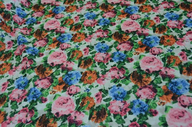 Vendita on line tessuto kway fantasia fiori - prodotti tessuti abbigliamento