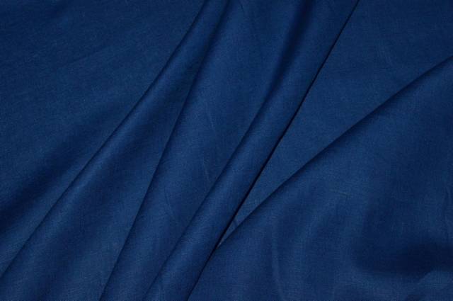 Vendita on line tessuto puro lino blu royal - tessuti abbigliamento