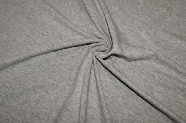 Vendita on line tessuto maglina viscosa grigio chiaro melange - tessuti abbigliamento