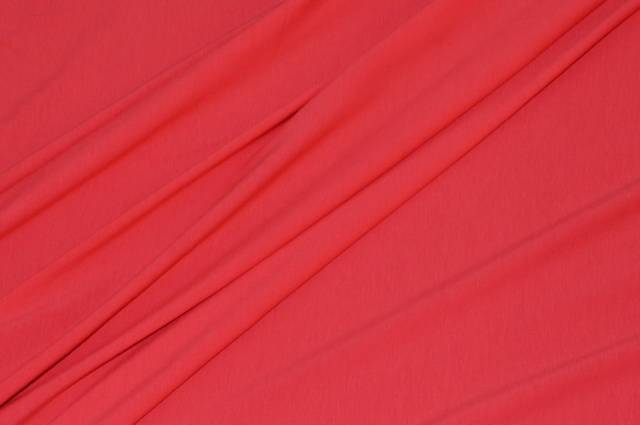 Vendita on line tessuto maglina viscosa color corallo - tessuti abbigliamento viscosa