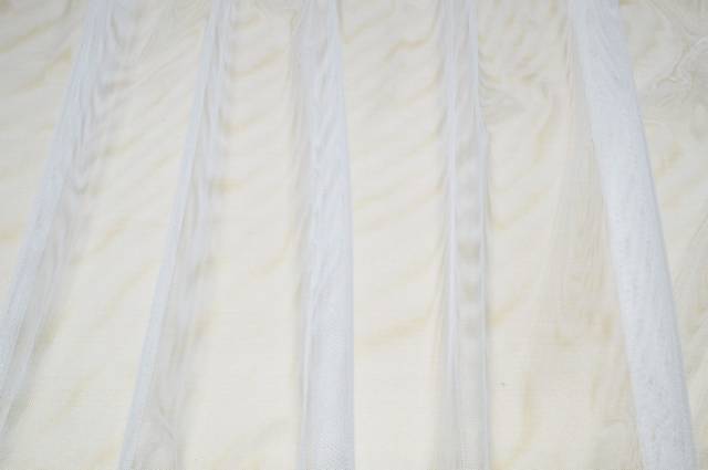 Vendita on line tessuto tenda tulle bianco con piombo - tessuti per a metraggio classiche