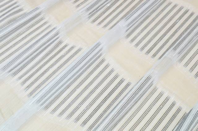 Vendita on line tessuto tenda organza ricamata nero grigio - prodotti