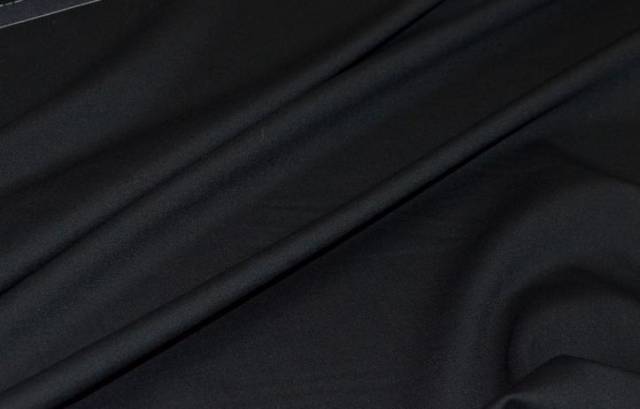 Vendita on line tessuto tasmania pura lana nero 337 - tessuti abbigliamento