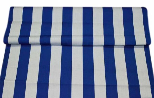 Vendita on line tenda sole taormina riga blu/blu melange cm 200 - tessuti per per da esterno altezza cm 200