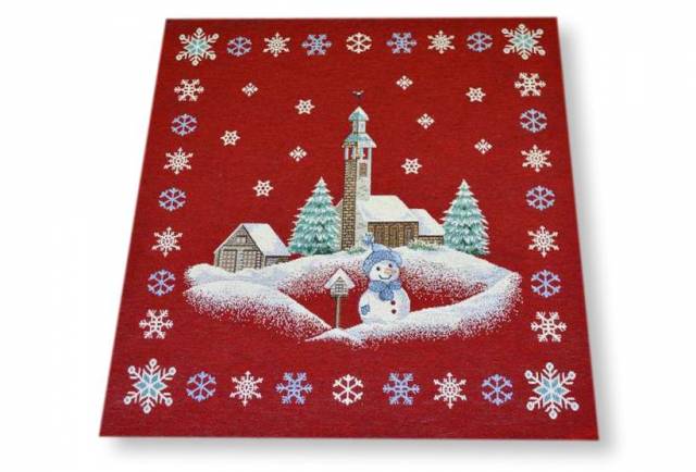 Vendita on line gobelin natale fantasia 12540 misura cm 47x47 - ispirazioni tessuti natalizi gobelin