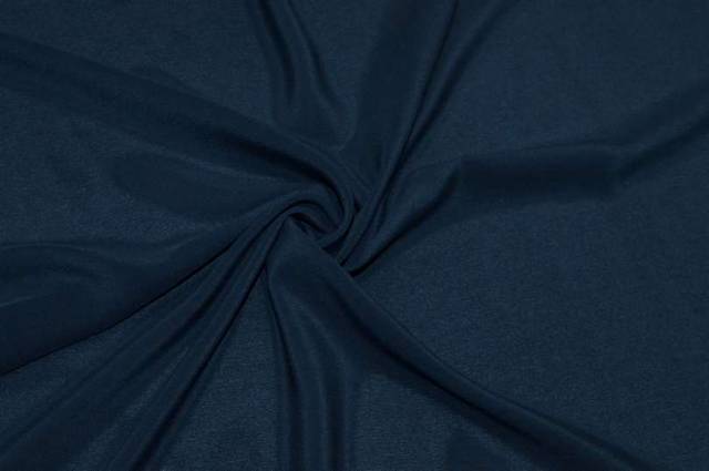 Vendita on line tessuto crepe de chine pura seta blu - occasioni e scampoli seta di