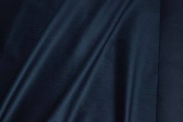 Vendita on line essuto velluto cotone 750 righe blu - tessuti abbigliamento velluti e ciniglie a