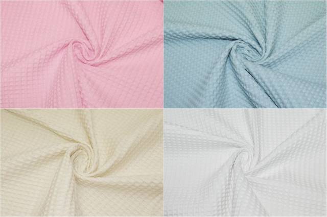 Vendita on line tessuto spugna nido d'ape uniti - cotoni tessuto spugna