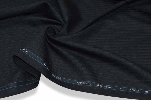 Vendita on line tessuto tasmania pura lana super 120's spinatino grigio antracite - tessuti abbigliamento