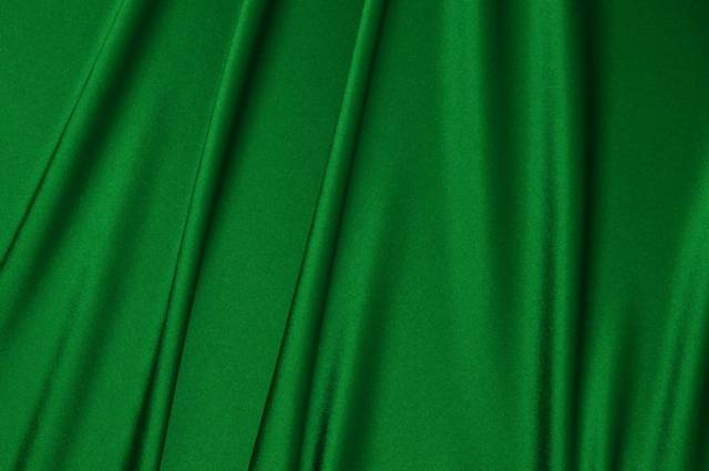 Vendita on line tessuto doppio raso viscosa verde - tessuti abbigliamento viscosa