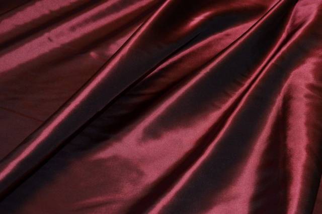 Vendita on line tessuto fodera acetato viscosa bordeaux cangiante nero - tessuti abbigliamento fodere / adesivi