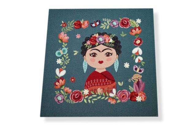 Vendita on line gobelin fantasia frida 12920 misura cm 47x47 - tessuti arredo casa gobelin