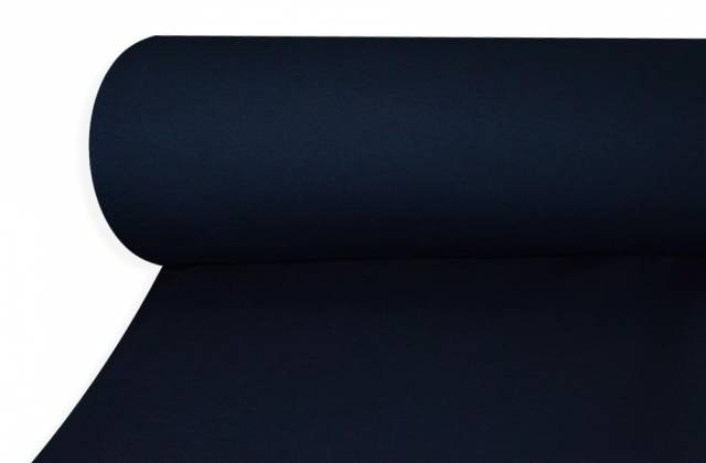 Vendita on line tessuto doppio stock blu notte - tessuti abbigliamento