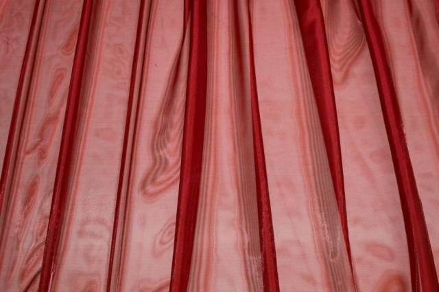 Vendita on line scampolo tenda organza bordeaux - prodotti
