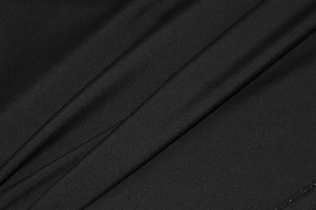 Vendita on line tessuto pura lana nero effetto crepe - occasioni e scampoli tessuti 