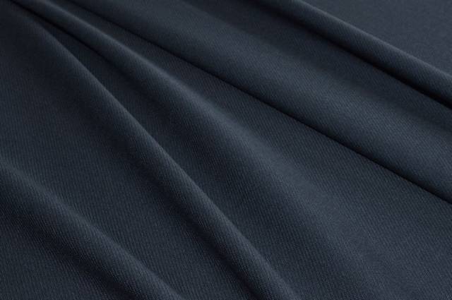 Vendita on line tessuto gabardine pura lana blu notte - tessuti abbigliamento lana