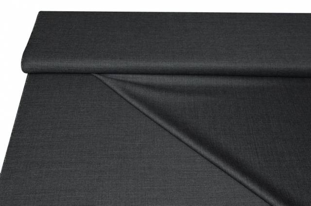 Vendita on line tessuto pura lana grisaglia grigio scuro - tessuti abbigliamento lana uomo/tailleur