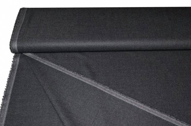 Vendita on line tessuto flanella pura lana grigio - tessuti abbigliamento lana uomo/tailleur