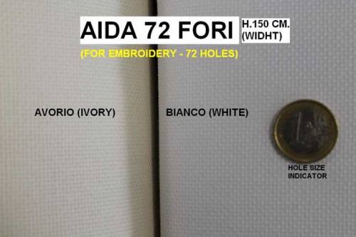 Tela Aida-Bianco-55 fori