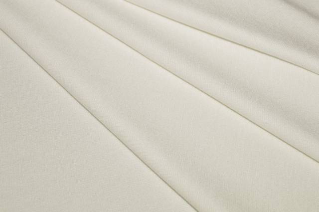 Vendita on line tessuto maglina viscosa interlock panna - tessuti abbigliamento magline / jersey/tessuto in in vari