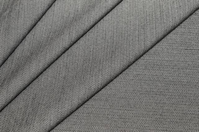 Vendita on line tessuto stretch spinatino grigio - tessuti abbigliamento poliestere 