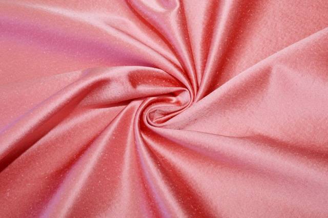 Vendita on line tessuto rasone in viscosa rosa corallo - tessuti abbigliamento