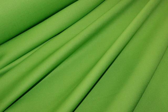 Vendita on line tessuto pura lana mezzo peso color verde mela - tessuti abbigliamento
