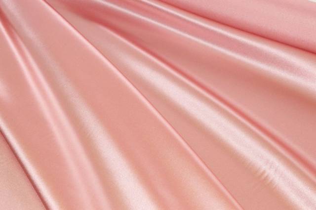 Vendita on line tessuto raso seta stretch rosa - tessuti abbigliamento