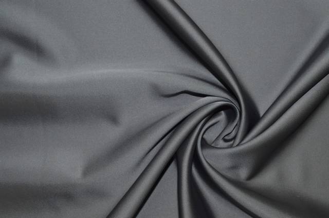 Vendita on line rasone elastico grigio - tessuti abbigliamento taffetas / rasi / shantung raso