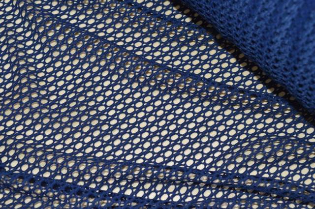 Vendita on line tessuto rete bi-streach blu - tessuti abbigliamento e reti
