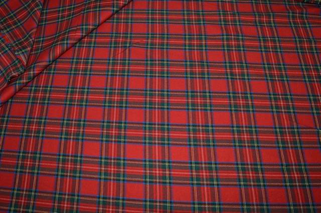 Vendita on line classico tartan scozzese rosso 900 - tessuti abbigliamento scacchi e scozzesi streatch