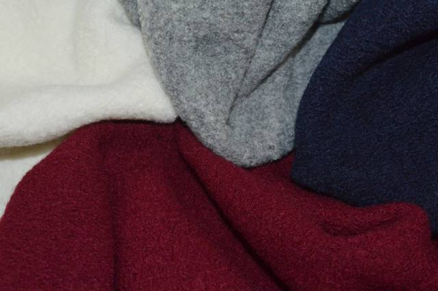 Vendita on line lana cotta pura lana superior tinte unite - tessuti abbigliamento lana