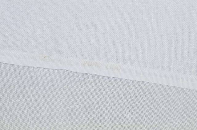 Vendita on line tessuto tela emiane puro lino bianco - cotoni batista/camiceria